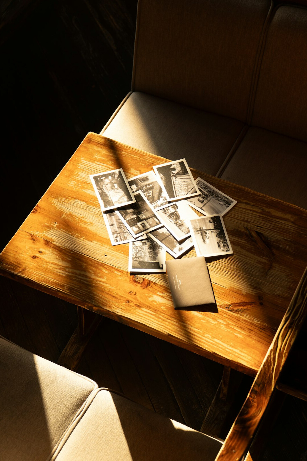 calculator and receipts on table